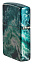 Зажигалка ZIPPO Rogue Wave с покрытием 540 Tumbled Chrome, латунь/сталь, бирюзовая, 38x13x57 мм