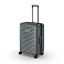 Чемодан VICTORINOX Airox Advanced, серо-синий матовый, 100% поликарбонат Makrolon, 46x29x69 см, 75 л