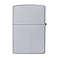 Зажигалка ZIPPO Classic с покрытием Satin Chrome™, латунь/сталь, серебристая, матовая, 38x13x57мм
