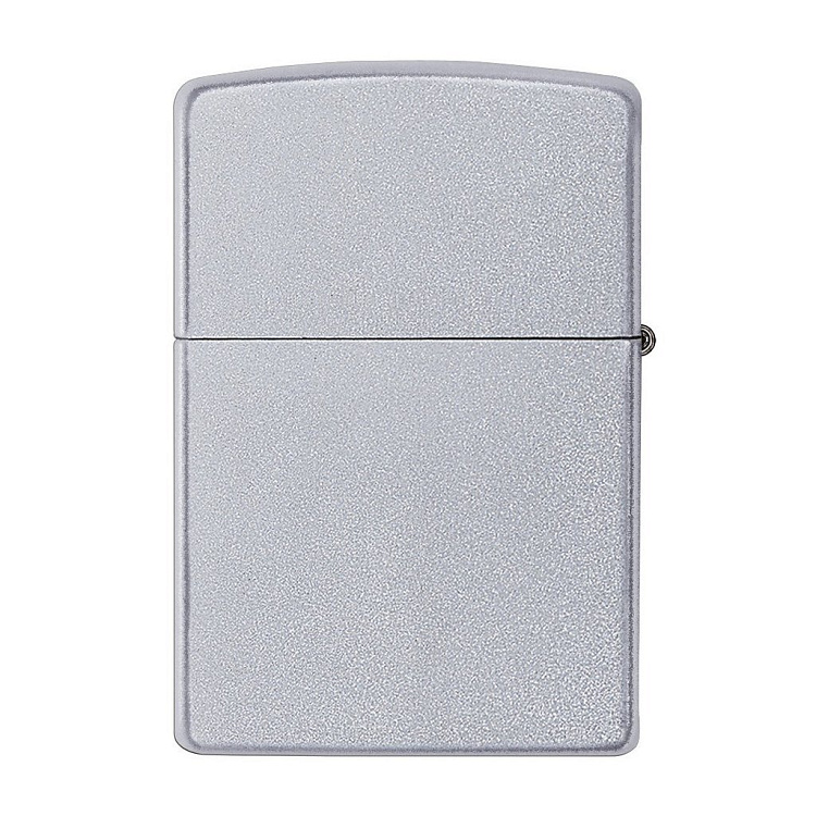 Зажигалка ZIPPO Classic с покрытием Satin Chrome™, латунь/сталь, серебристая, матовая, 38x13x57мм