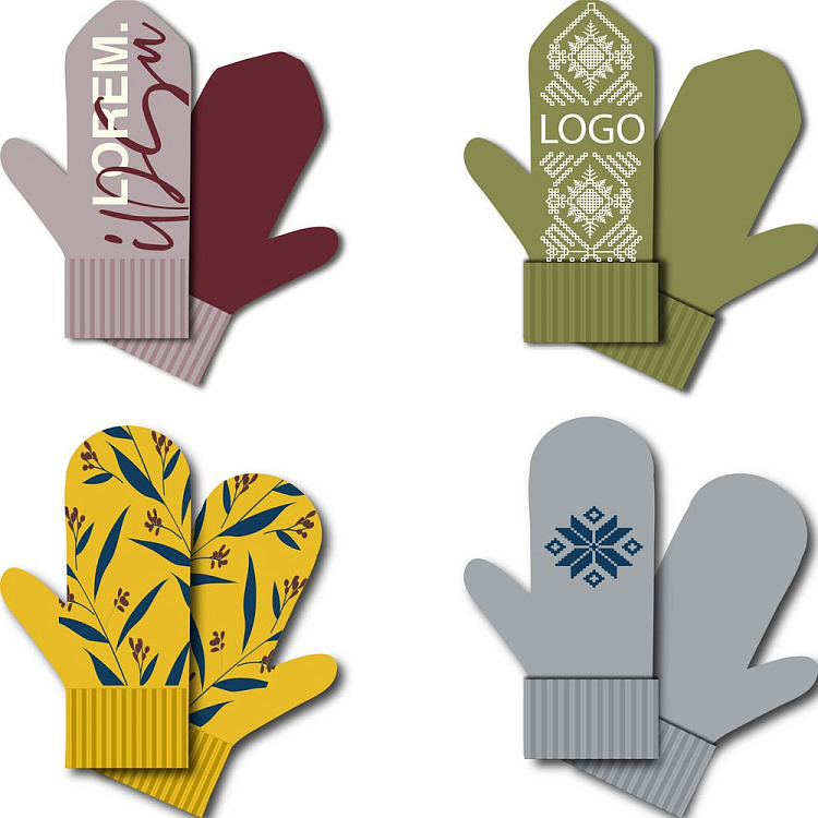 Варежки на заказ Mani