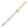 Перьевая ручка Cross Bailey Light Polished White Resin and Gold Tone, перо F