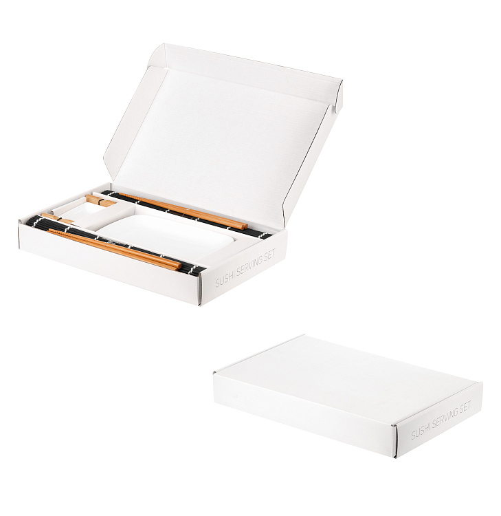 Набор для сервировки суши Tokyo (10 предметов), черный