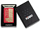 Зажигалка ZIPPO Year of the Dragon 2024 с покрытием Red Matte, латунь/сталь, красная, 38x13x57 мм