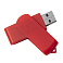 USB flash-карта SWING (8Гб), белый, 6,0х1,8х1,1 см, пластик