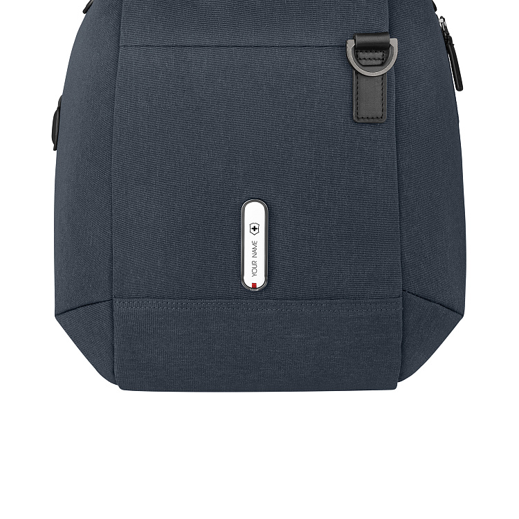 Дорожная сумка VICTORINOX Architecture Urban 2 Weekender, синий, полиэстер/кожа, 24x56x30 см, 45 л