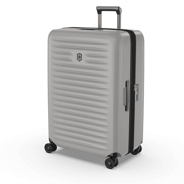 Чемодан VICTORINOX Airox Advanced, серо-белый матовый, 100% поликарбонат Makrolon, 50x32x75 см, 103
