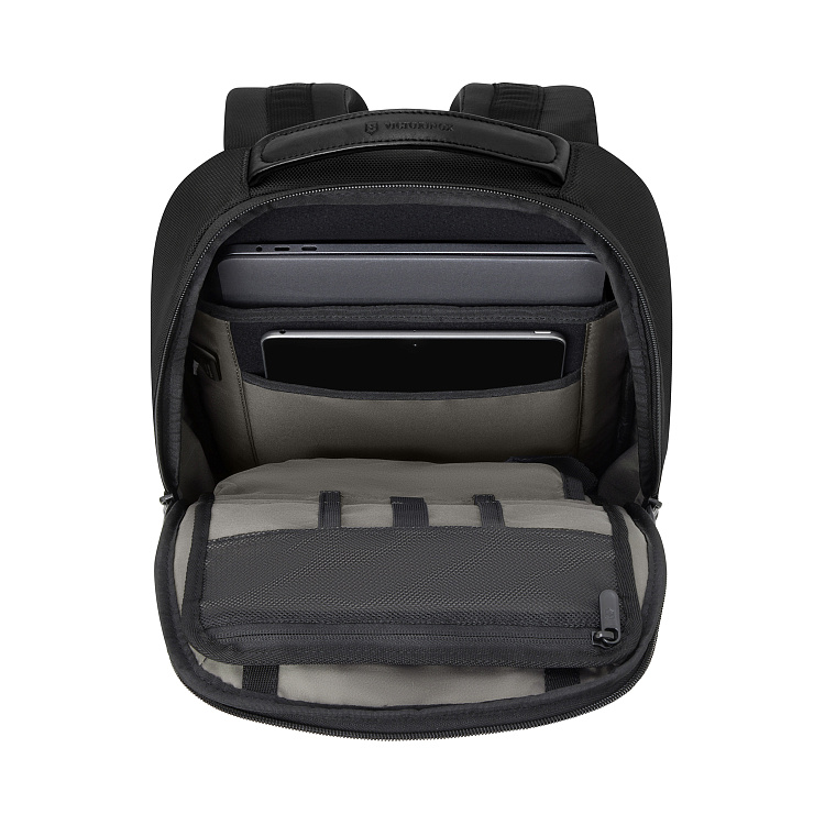 Рюкзак VICTORINOX Altmont Professional City Laptop 14'', чёрный, полиэфирная ткань, 27x15x40 см,14 л