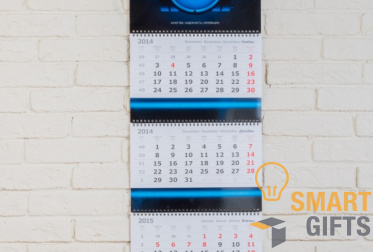Ежедневник с полноцветной обложкой и квартальный календарь Стройтрансгаз