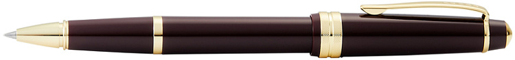 Ручка-роллер Cross Bailey Light Polished Burgundy Resin and Gold Tone