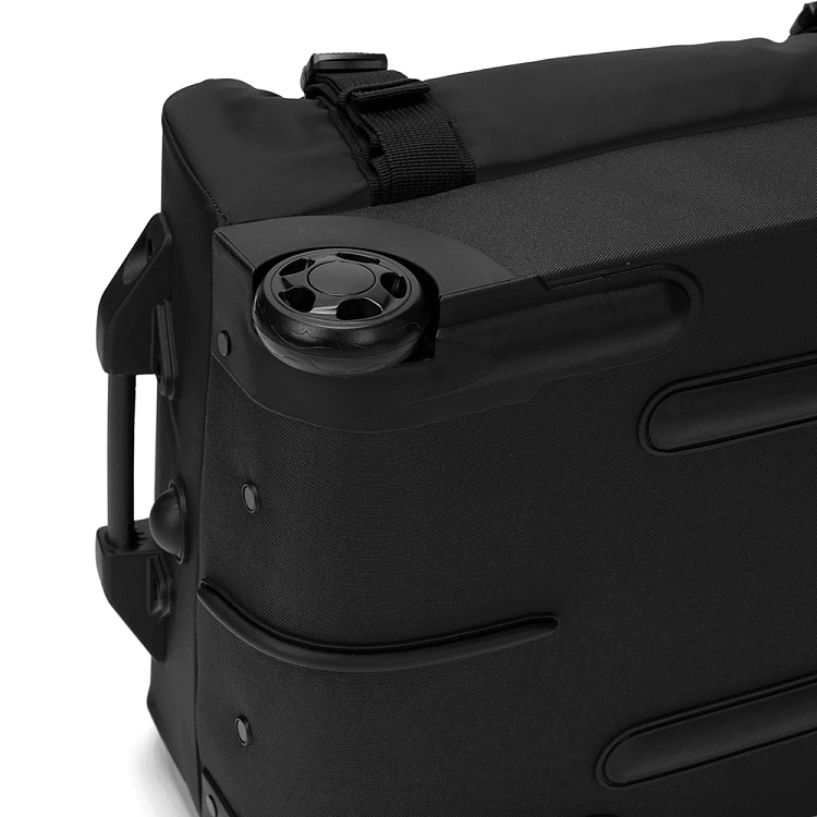 Сумка на колесах TORBER Mobi, черный, полиэстер 900D с PU покрытием, 47 х 34 х 21,5 см, 32 л
