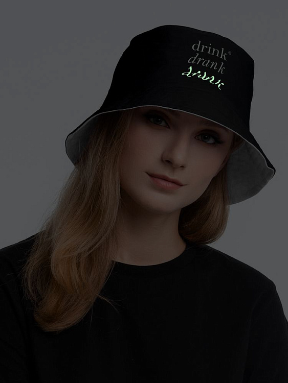 Панама «Дитя ночи» со светящимся принтом