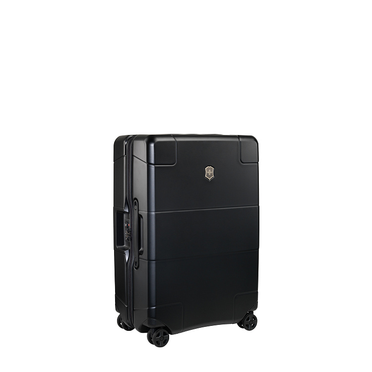 Чемодан VICTORINOX Lexicon, чёрный, 100% поликарбонат, 45x28x68 см, 73 л