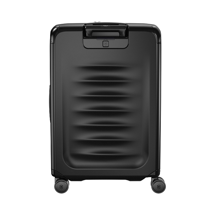 Чемодан VICTORINOX Spectra™ 3.0 Exp. Medium Case, чёрный, поликарбонат Sorplas™, 46x30x69 см, 81 л