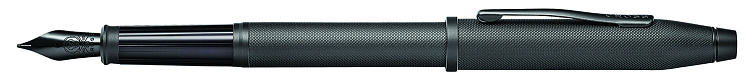 Перьевая ручка Cross Century II Black Micro Knurl, перо M