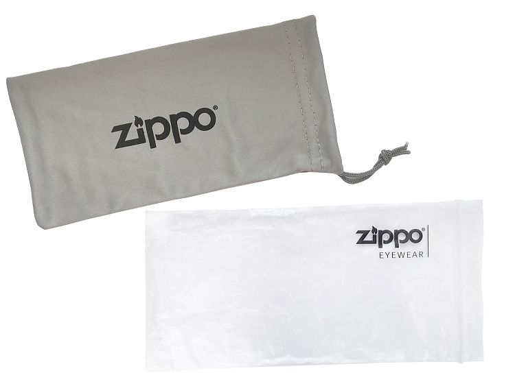 Очки солнцезащитные ZIPPO, женские, золотистые прозрачные, оправа из поликарбоната