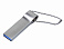USB 2.0-флешка на 32 Гб с мини чипом и боковым отверстием для цепочки
