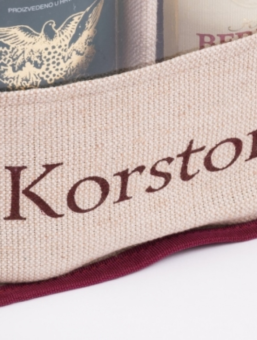 Подарочная сумка для бутылок для компании Korston