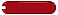 Задняя накладка для ножей VICTORINOX 58 мм, пластиковая, красная