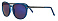 Очки солнцезащитные ZIPPO, женские, синие, оправа из поликарбоната и металла