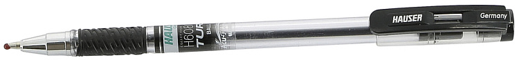 Шариковая ручка Hauser Turbo, пластик, цвет черный