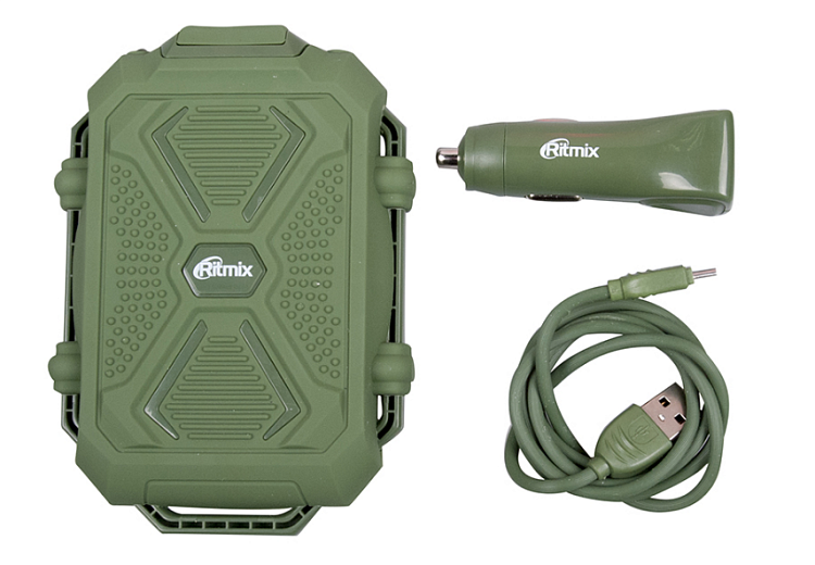RITMIX RM-3499DC green (внешний аккумулятор)