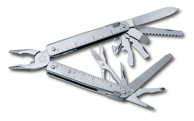 Мультитул VICTORINOX SwissTool X, 115 мм, 28 функций, в нейлоновом чехле