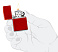 Зажигалка ZIPPO Classic с покрытием Metallic Red, латунь/сталь, красная, матовая, 38x13x57 мм
