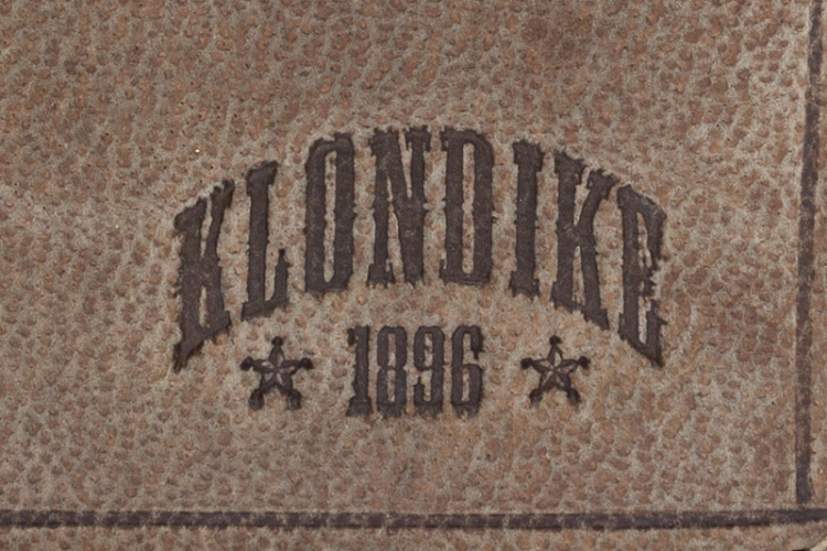 Бумажник KLONDIKE «Rob», натуральная кожа в коричневом цвете, 12,5 х 10 см