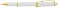 Ручка-роллер Cross Bailey Light Polished White Resin and Gold Tone