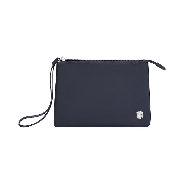 Сумка VICTORINOX Victoria Signature Tote, синяя, нейлон/кожа, 51x15x30 см, 19 л