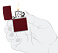 Зажигалка ZIPPO Classic с покрытием Merlot, латунь/сталь, бордовая, глянцевая, 38x13x57 мм