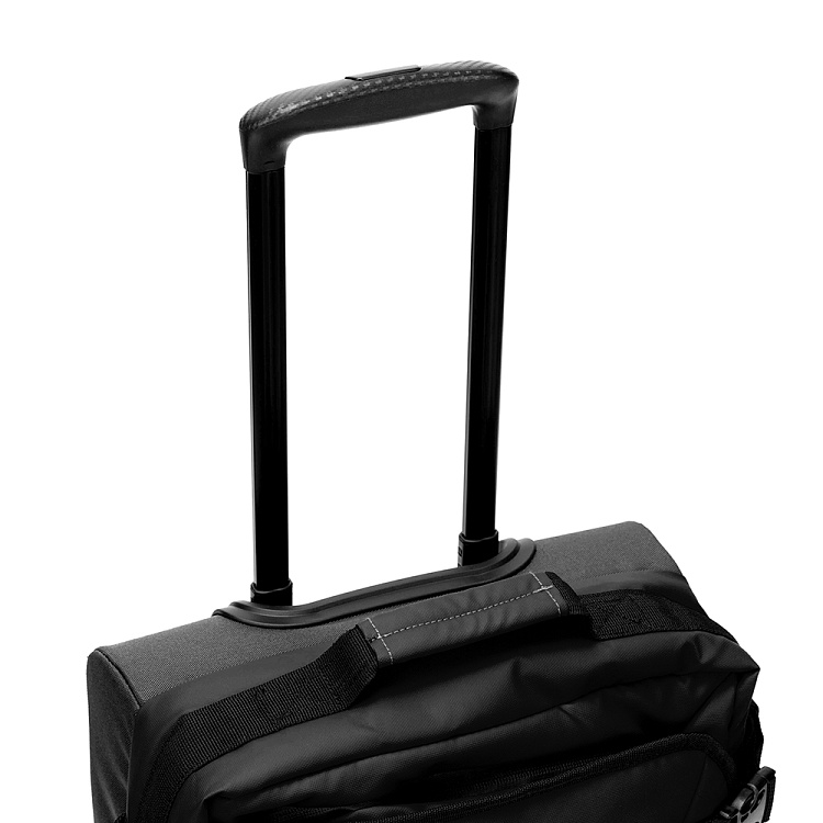 Сумка на колесах TORBER Mobi, черный, полиэстер 900D с PU покрытием, 47 х 34 х 21,5 см, 32 л