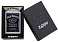 Зажигалка ZIPPO Jack Daniels® с покрытием Street Chrome, латунь/сталь, серебристая, 38x13x57мм