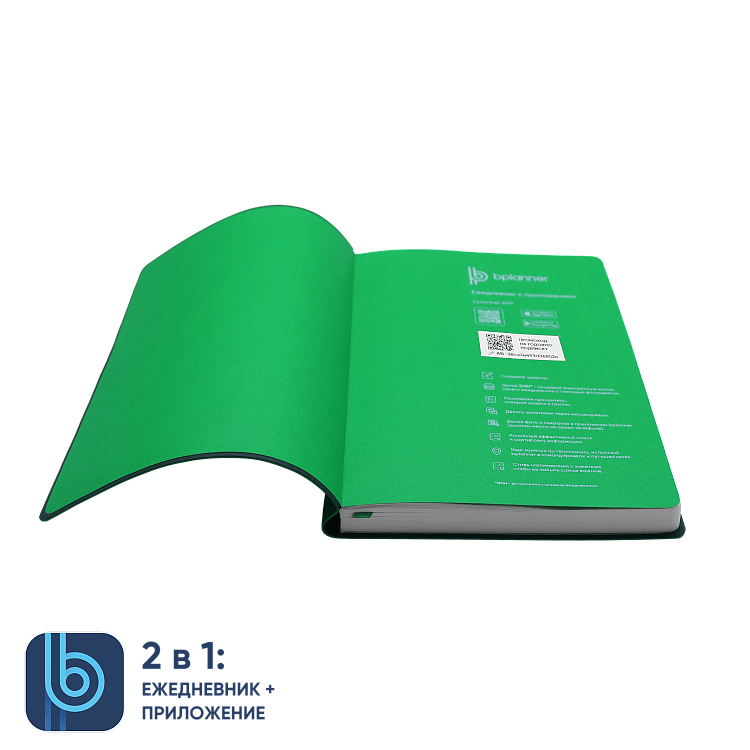 Ежедневник Bplanner.01 green