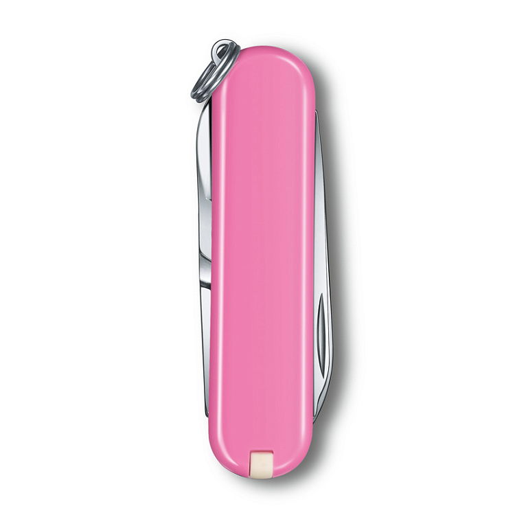 Нож-брелок VICTORINOX Classic SD Colors "Cherry Blossom", 58 мм, 7 функций, розовый