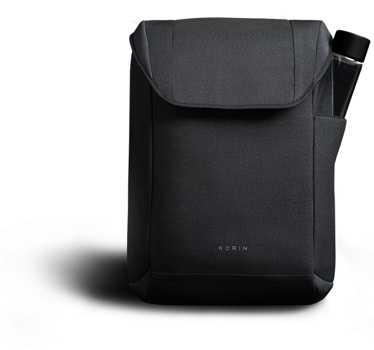 Рюкзак ClickPack X 45х32х15,5 см, с клапаном, черный