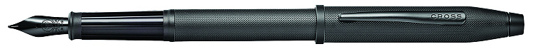 Перьевая ручка Cross Century II Black Micro Knurl, перо F