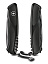Нож перочинный VICTORINOX RangerGrip 55 Onyx Black, 130 мм, 12 функций, с фиксатором лезвия, чёрный
