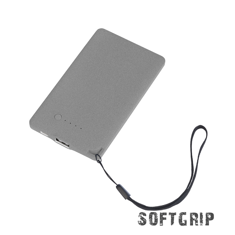 Зарядное устройство "Камень" с покрытием soft grip, 4000 mAh