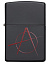 Зажигалка ZIPPO Classic с покрытием Black Matte, латунь/сталь, чёрная, матовая, 38x13x57 мм