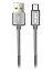Кабель HD, USB 2.0 - microUSB, 1.2м, 2.1A, серый, OLMIO