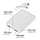 Зарядное устройство "Compact", 5000 mAh, белый