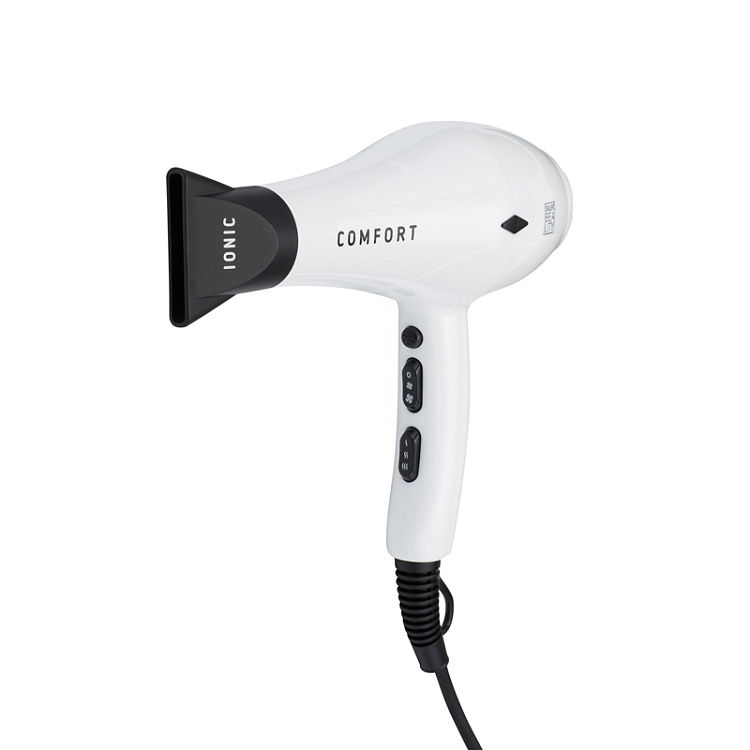 Фен DEWAL BEAUTY Comfort White, белый, 2200 Вт, 1 насадка