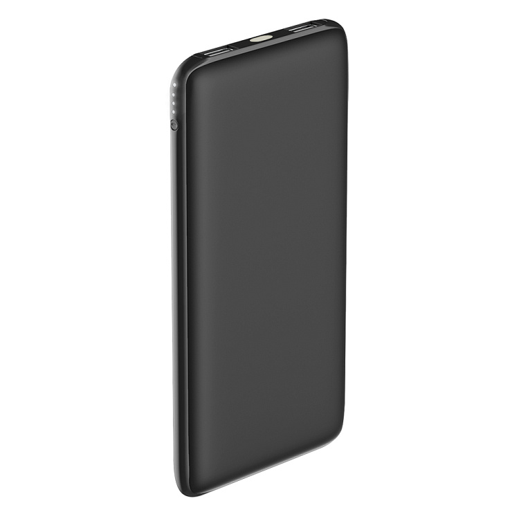 Внешний аккумулятор Slim, 10000mAh, black, OLMIO