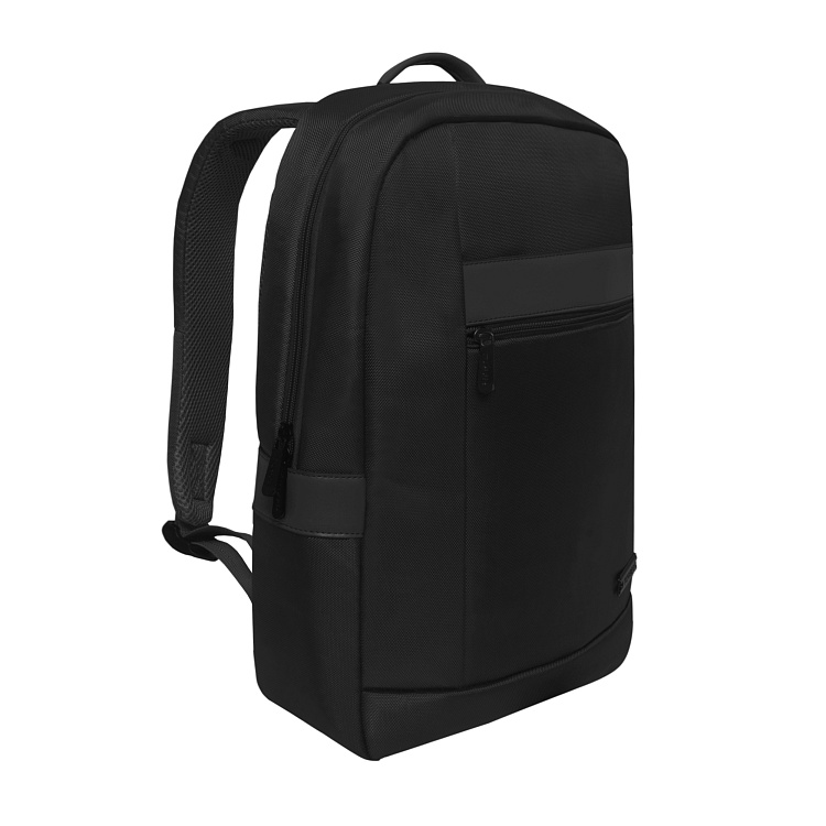 Рюкзак TORBER VECTOR с отделением для ноутбука 15,6", черный, полиэстер 840D, 44 х 30 x 9,5 см