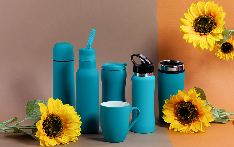 Термос "Крит", покрытие soft touch 0,5 л.