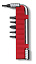 Монтажный ключ VICTORINOX с набором из 6 насадок для мультитулов