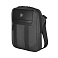 Сумка через плечо VICTORINOX Architecture Urban 2 Crossbody Bag,серый, полиэстер/кожа, 9x22x28 см,6л