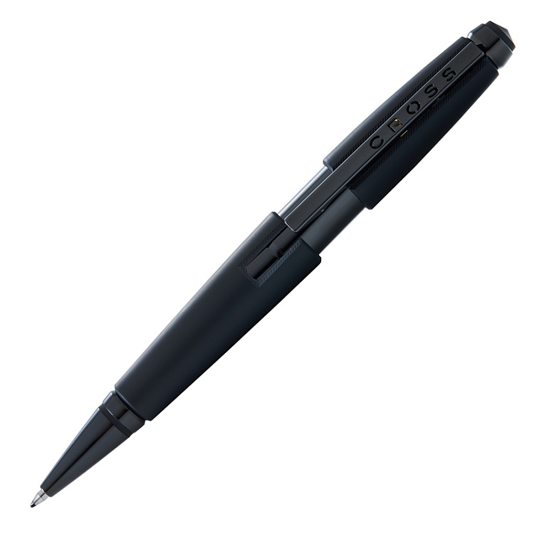 Ручка-роллер Cross Edge без колпачка Matte Black Lacquer